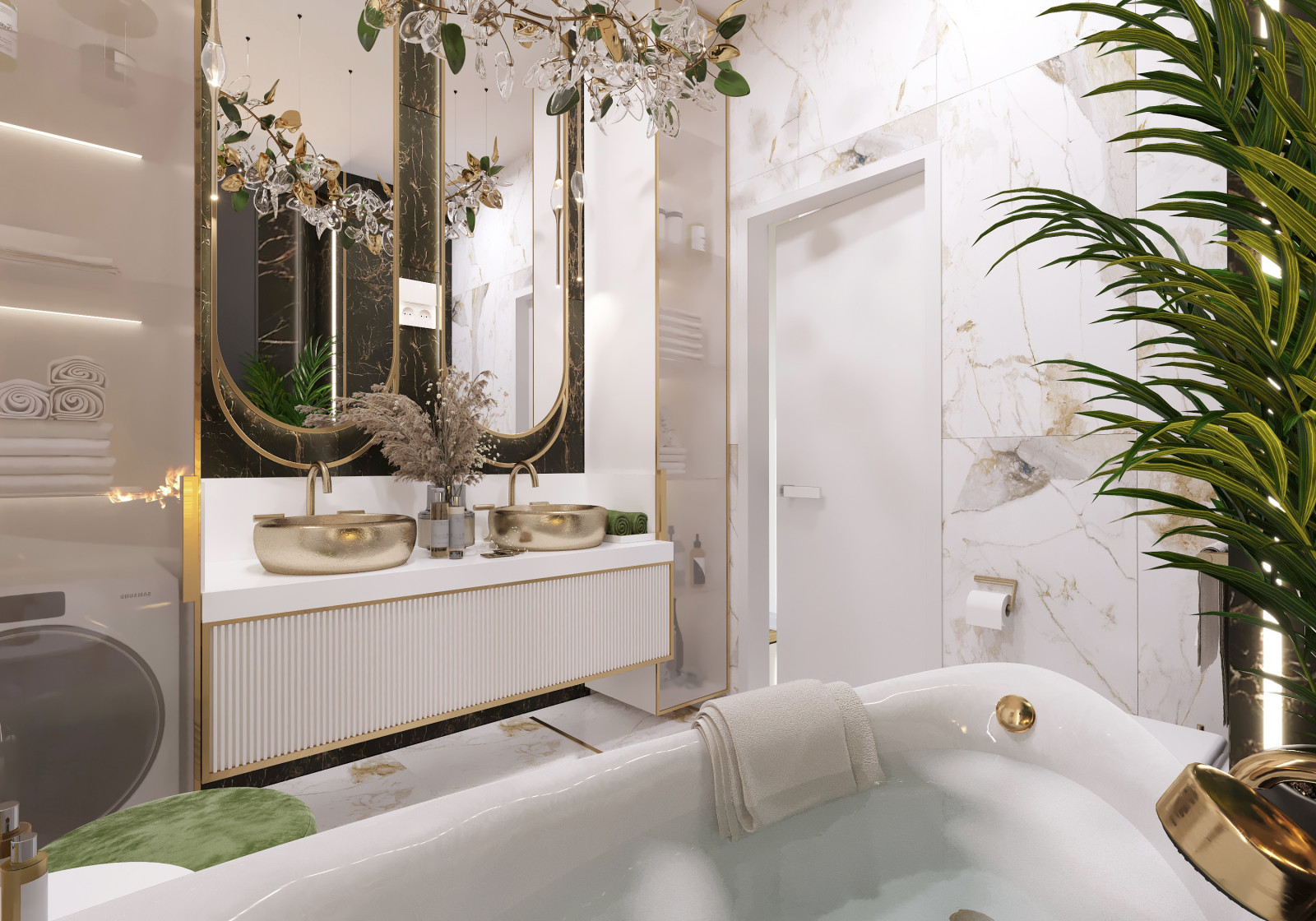 Интерьер ванной комнаты. Ставрополь