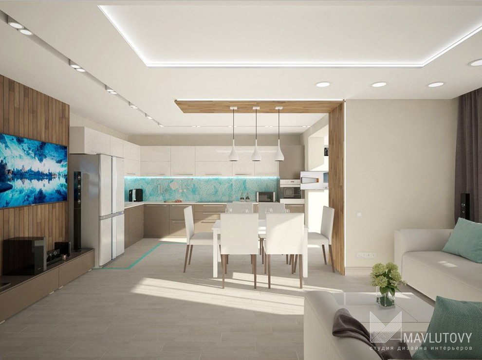 Современная 4-комнатная квартира в Уфе по ул. Комсомольская