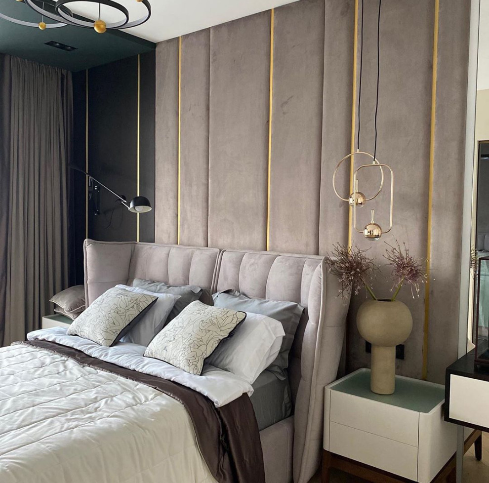 Мягкие стеновые панели в интерьере. Наше производство