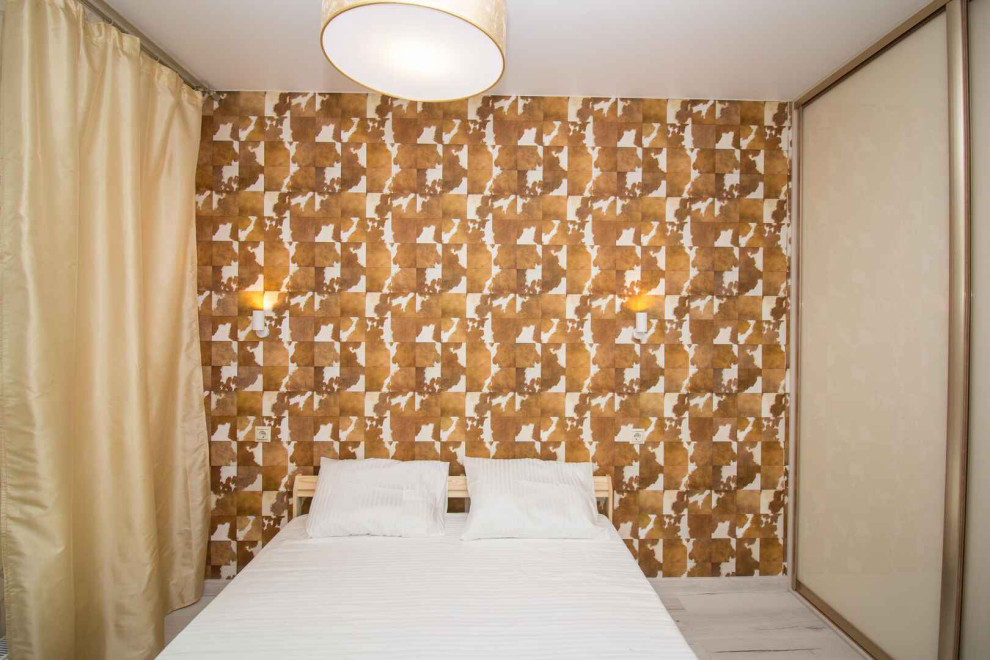 Маленькая квартира с недорогим ремонтом