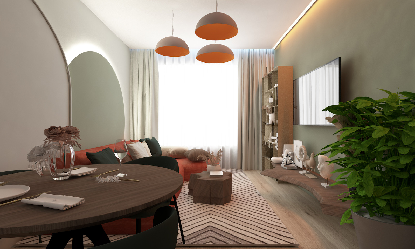 Обложка проекта: футуристическом стиль