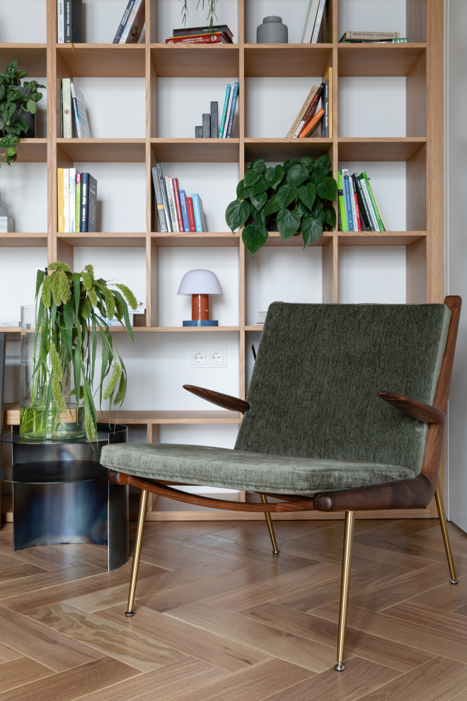 Минималистичная квартира в лофт-апартаментах в Москве