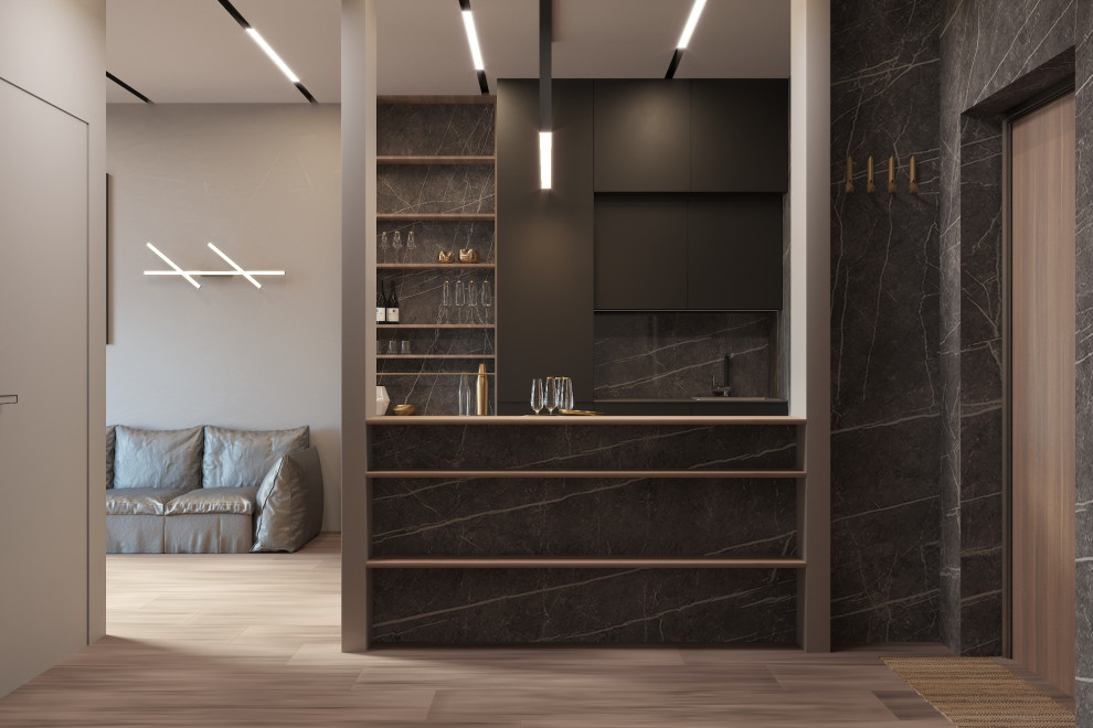 Обложка проекта: Однокомнатная квартира для молодой пары, г. Москва, ЖК Румянцево-парк