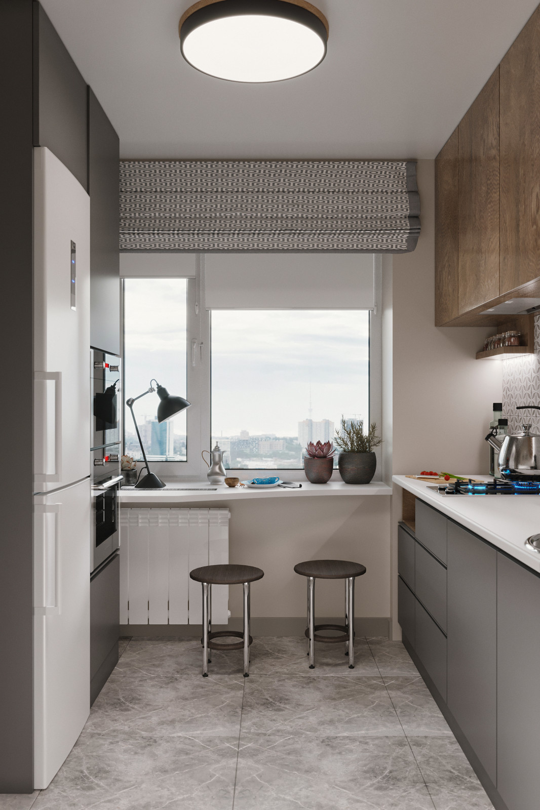 Однокомнатная квартира (34,8 м2) - MINILAGOM