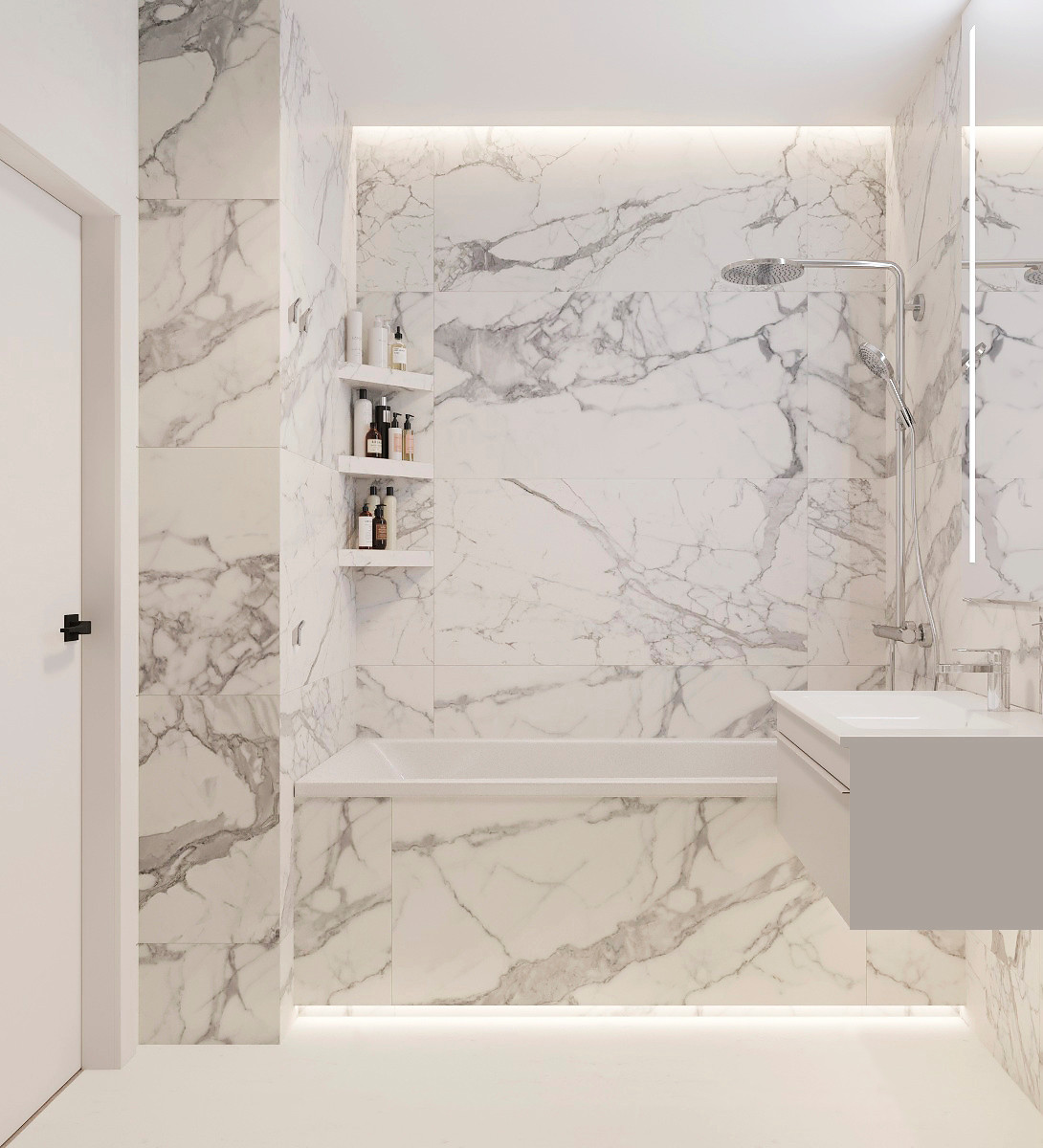 Дизайн интерьера квартиры 88 м.кв.