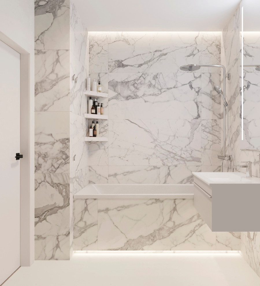 Дизайн интерьера квартиры 88 м.кв.