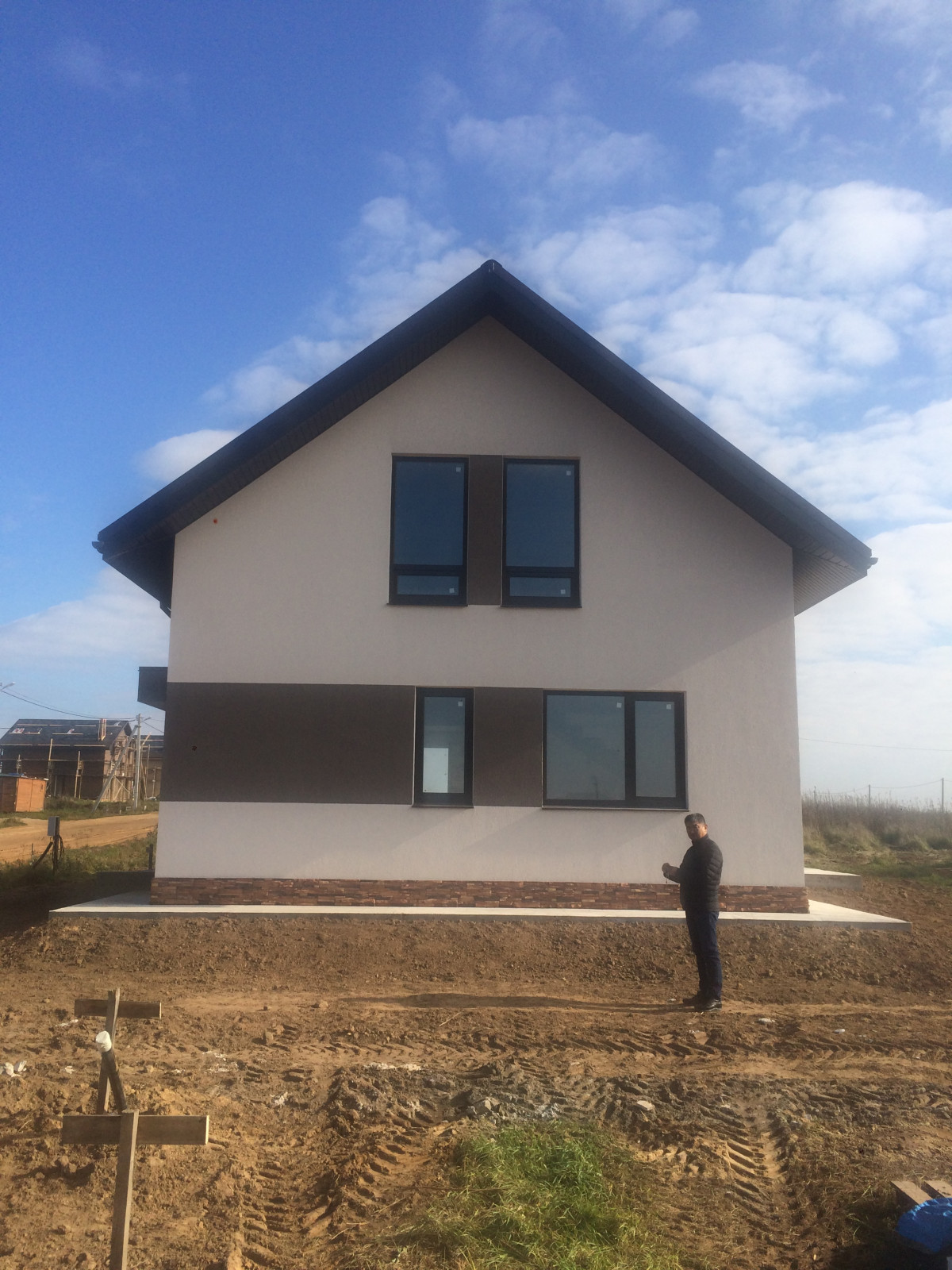 Обложка проекта: Типовой уютный дом на 125 м2