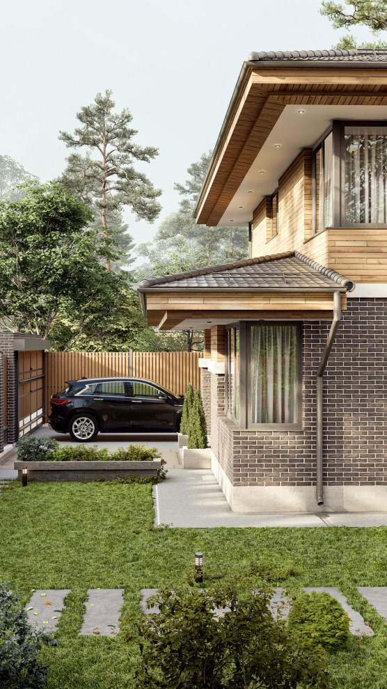 Аккуратный 2-х этажный частный дом в Ростове-на-Дону