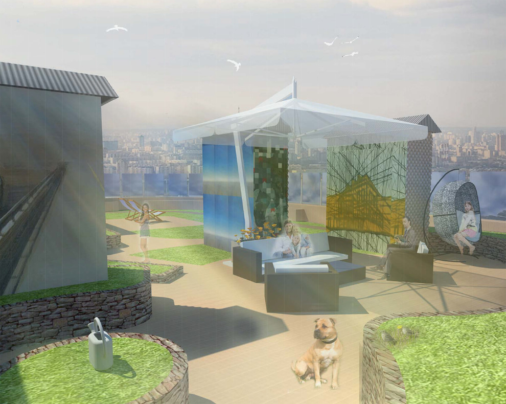 Проект Озеленения Пентхауса