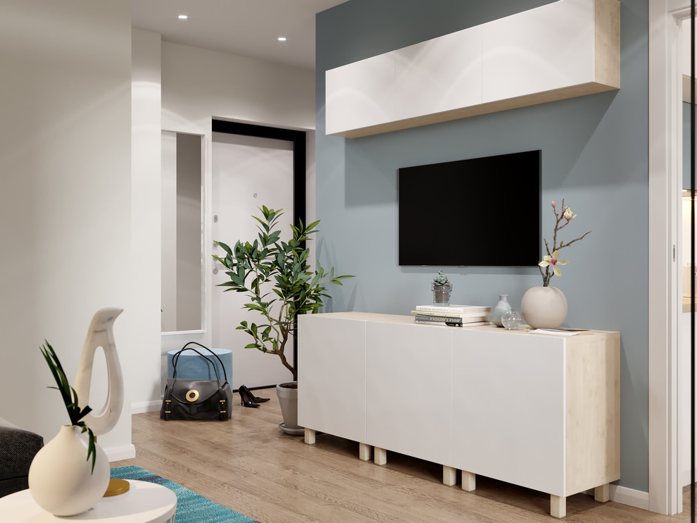 Проект однокомнатной квартры в г. Сургут