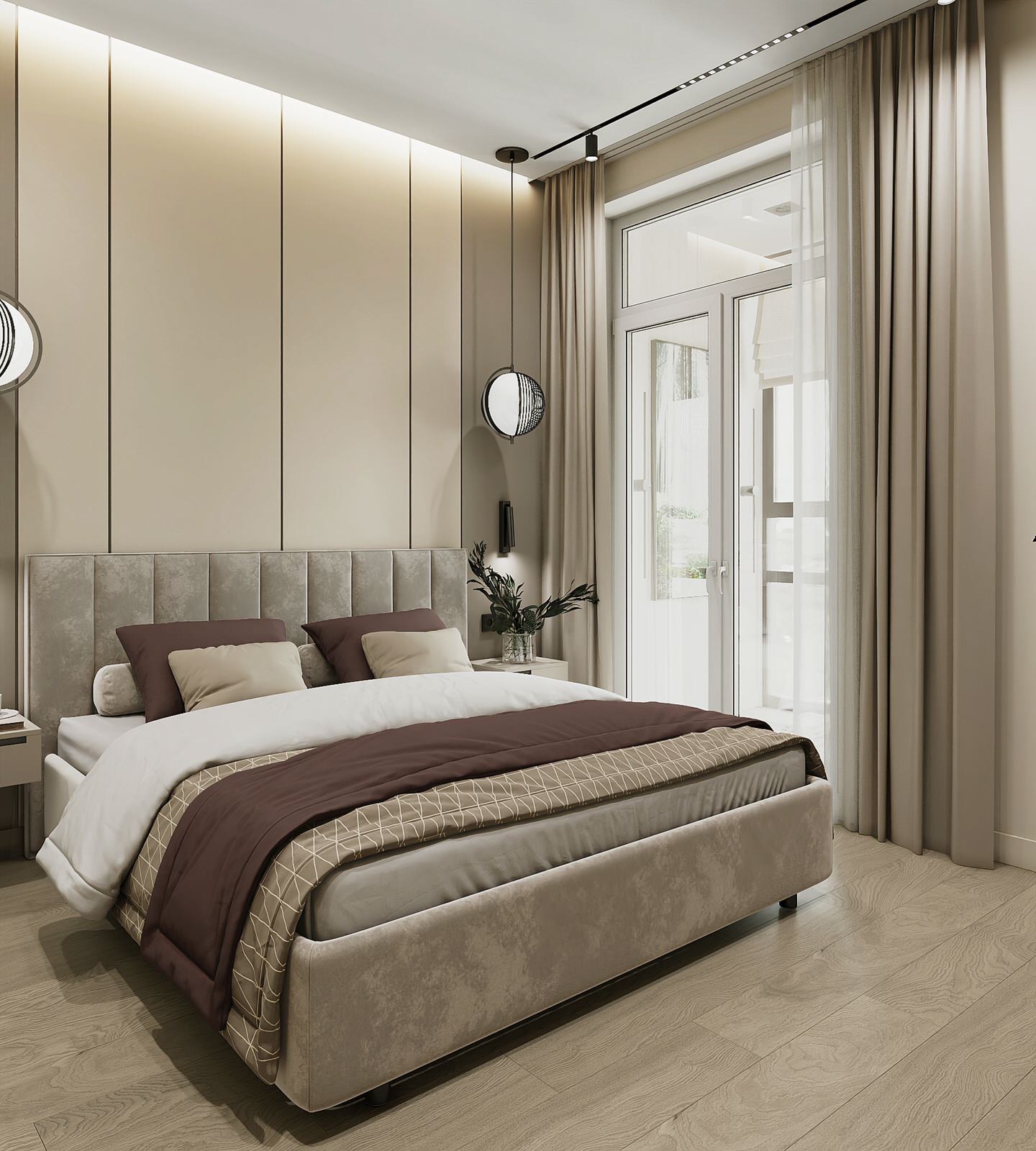 Дизайн проект Московской квартиры для семьи с сыном