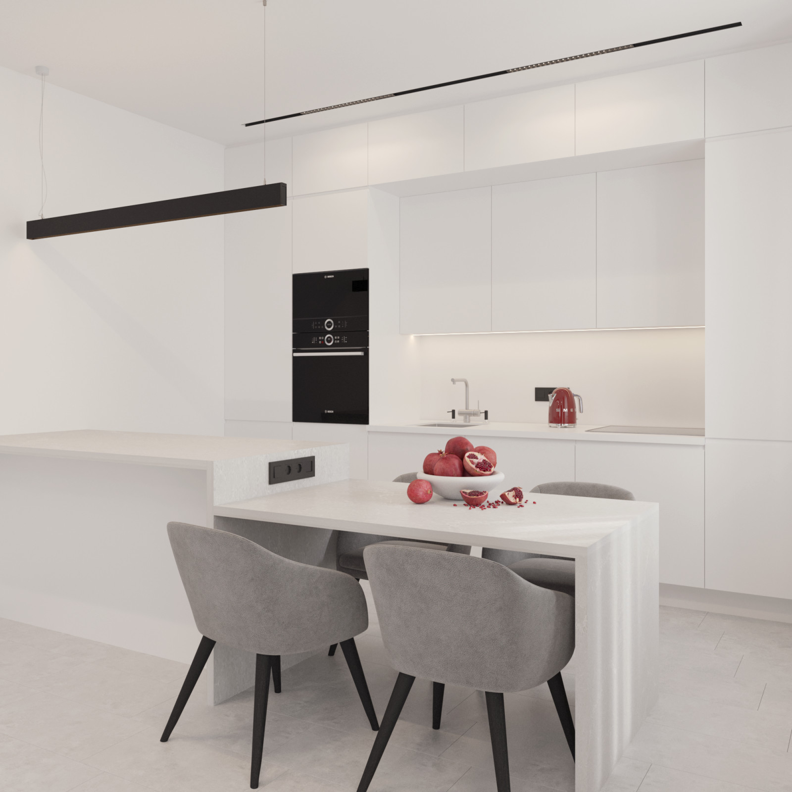 Дизайн-проект загородного дома 100 кв.м.