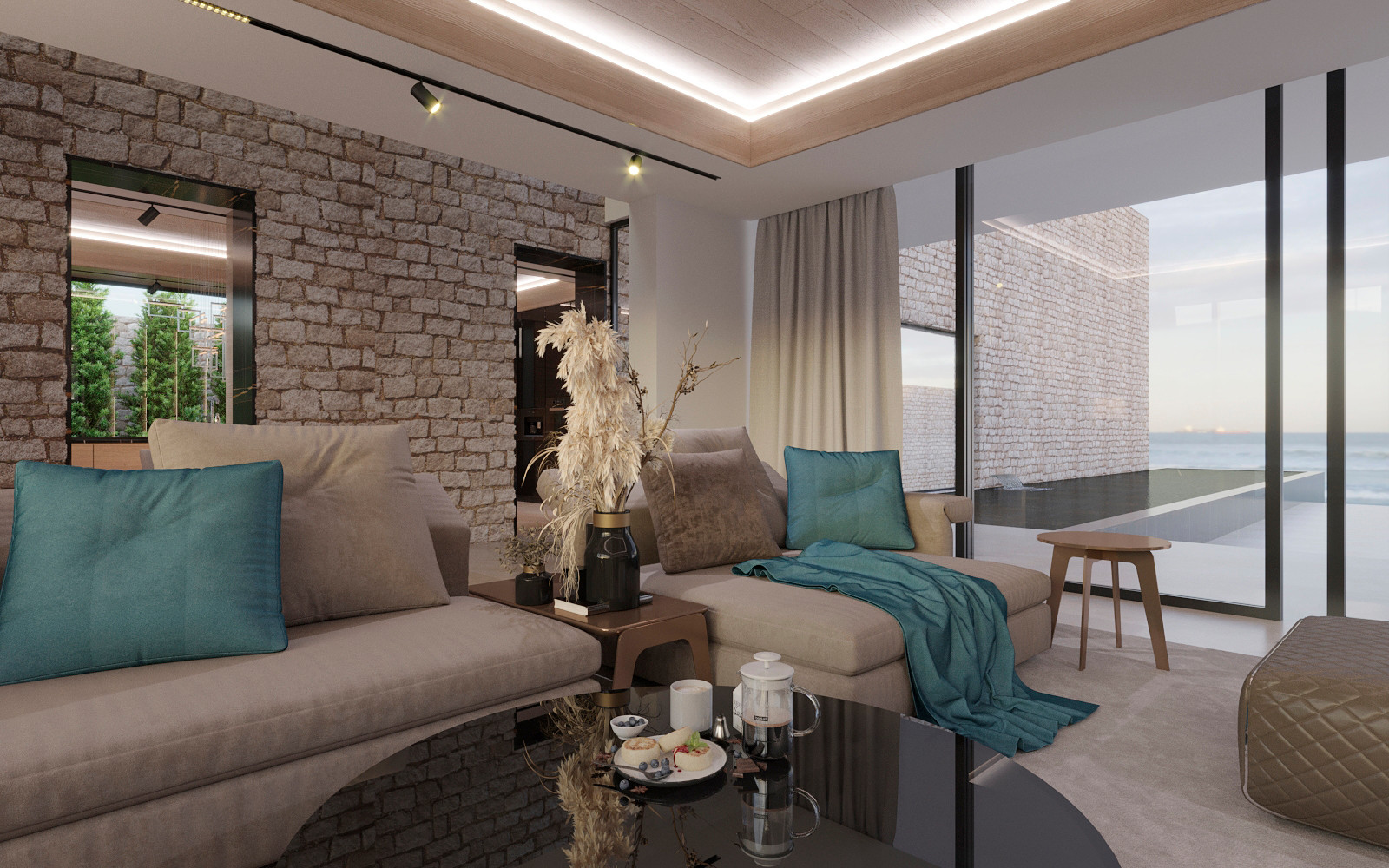 Дизайн дома у моря на Кипре