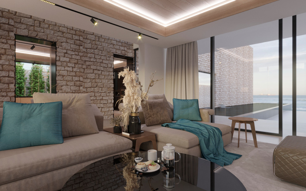 Дизайн дома у моря на Кипре