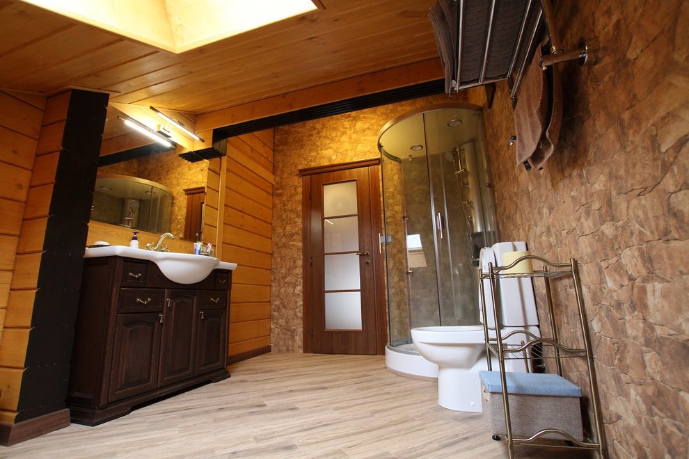 Деревянный дом из клееного бруса 265 метров (СП-265 GOOD WOOD)