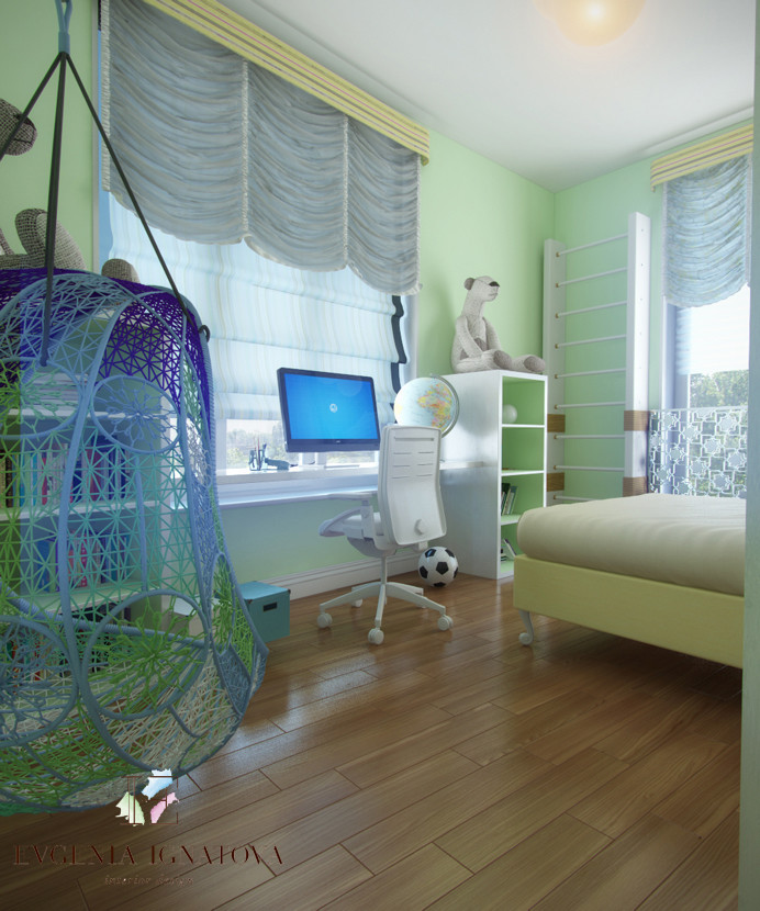 Life in color! Квартира в Сколково (135 кв м)