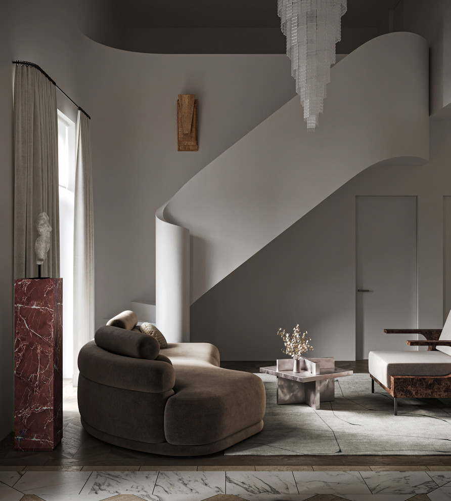 Двухуровневая квартира в Москве