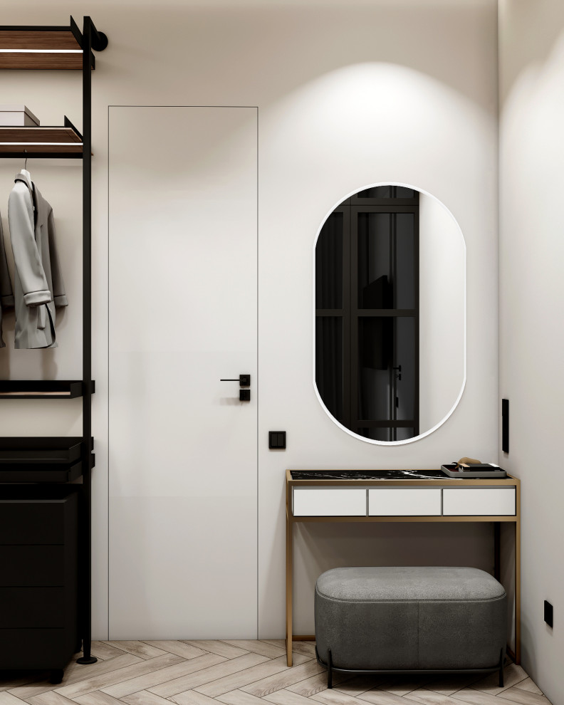 Дизайн интерьера квартиры 104 м2 в ЖК Сердце Столицы