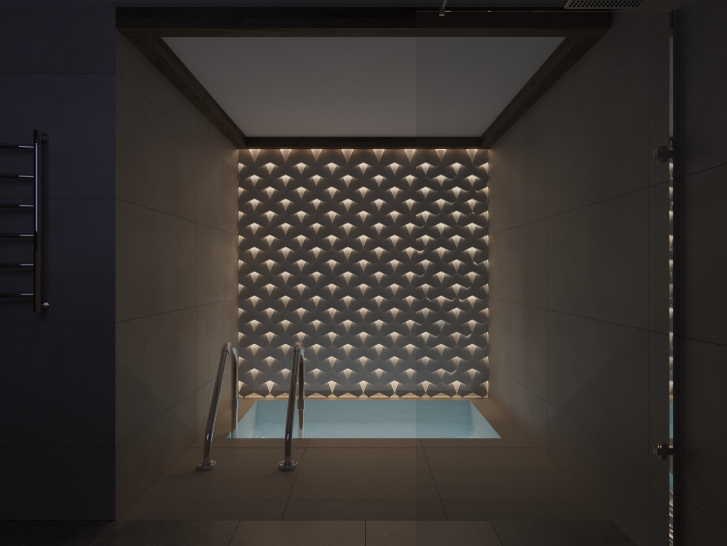 Банный комплекс в частном доме.