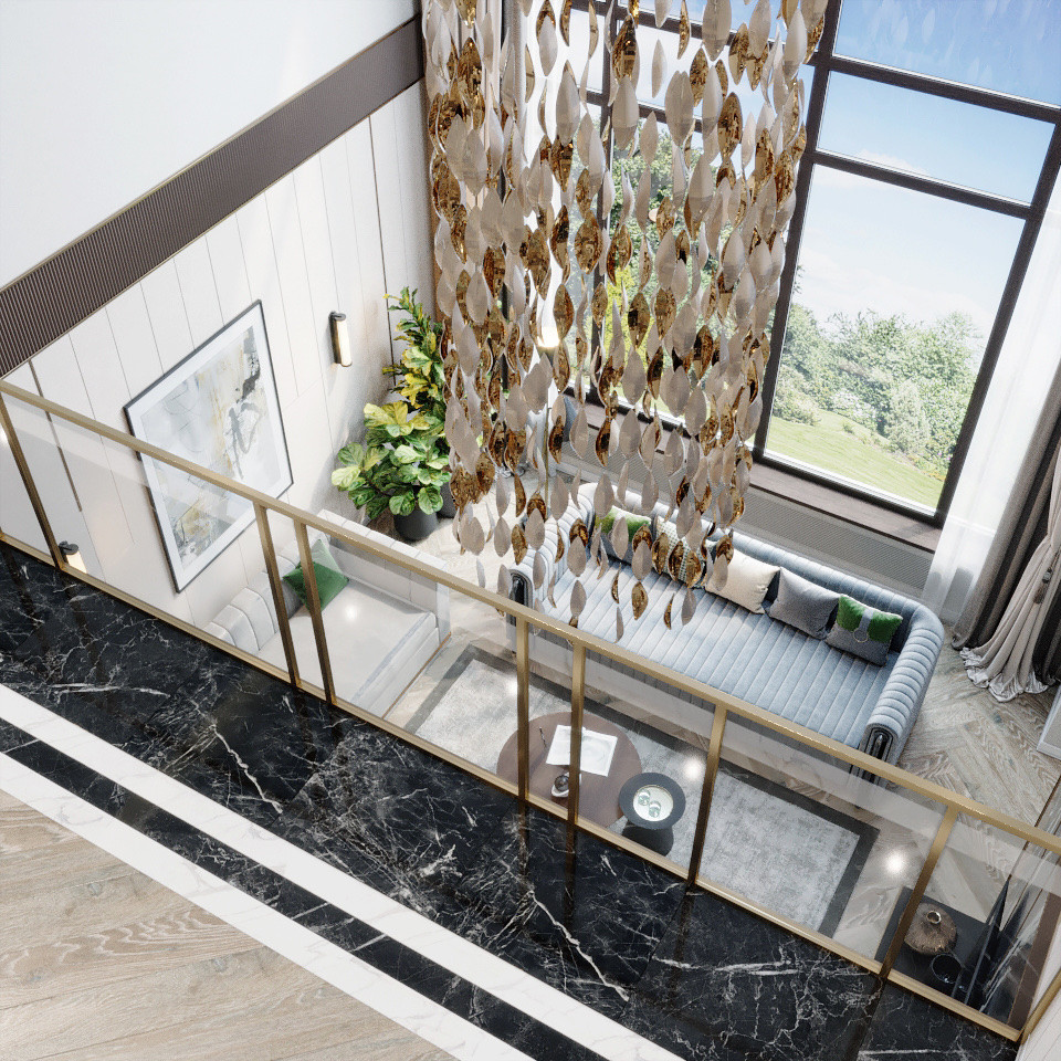 Обложка проекта: Загородный дом в Поселке Палникс в стиле нео-классика