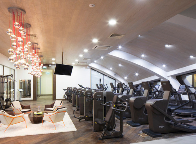 Ремонт фитнес клуба World Class на Жуковке по дизайн-проекту