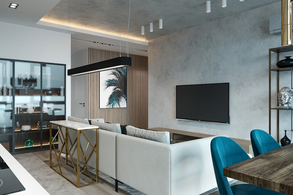 Концептуальный экологический контемпорари постмодернистический лофт