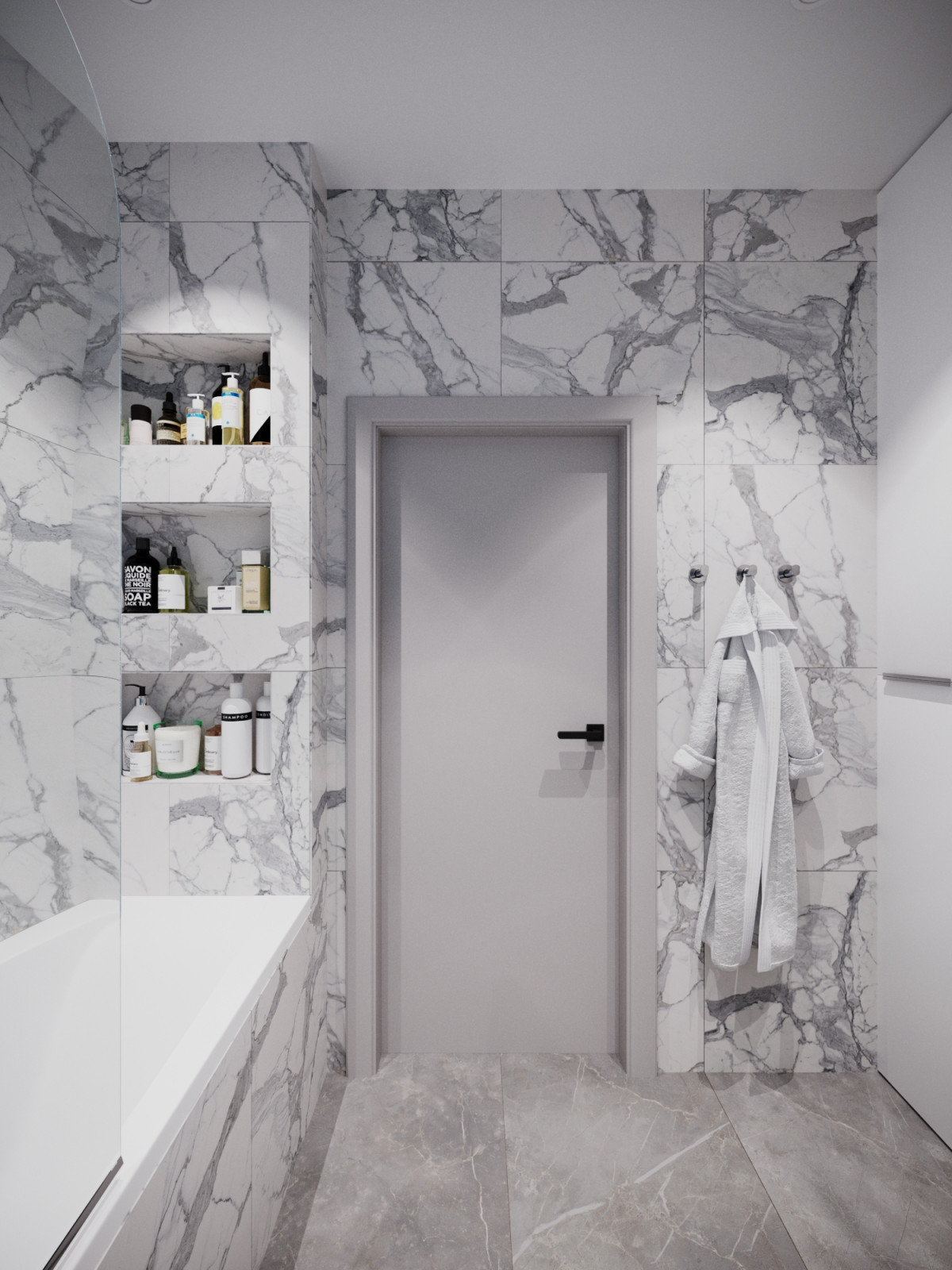 Дизайн квартиры в Москве в светлых тонах