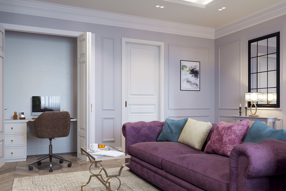 Визуализации для проекта квартиры г. Москва ш. Энтузиастов