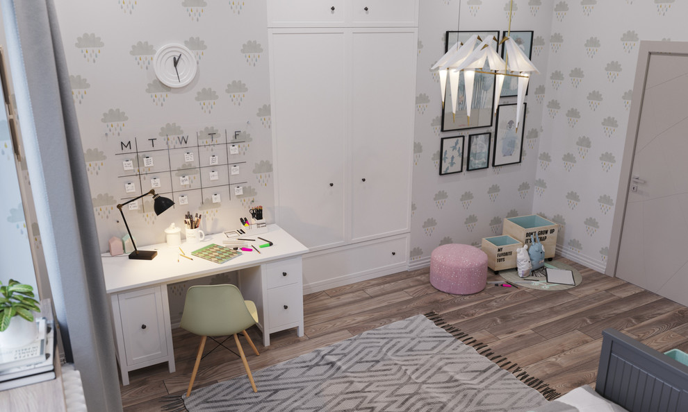 Квартира с тремя спальнями,  площадью 144 м 2