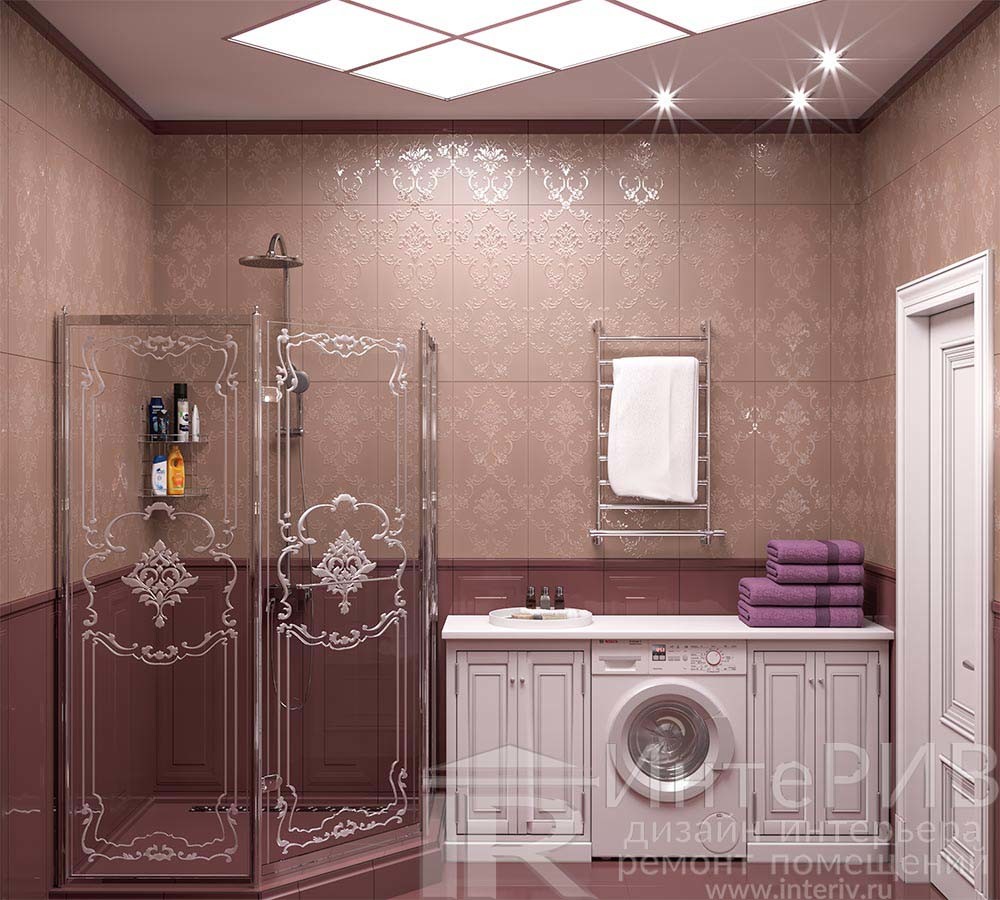 Интерьер двухкомнатной квартиры 55 м² на Ленинском проспекте