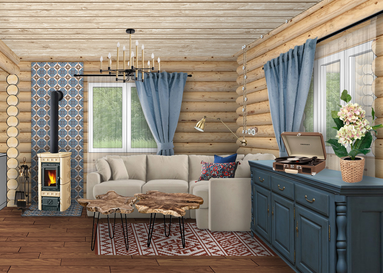 Дача в русском стиле