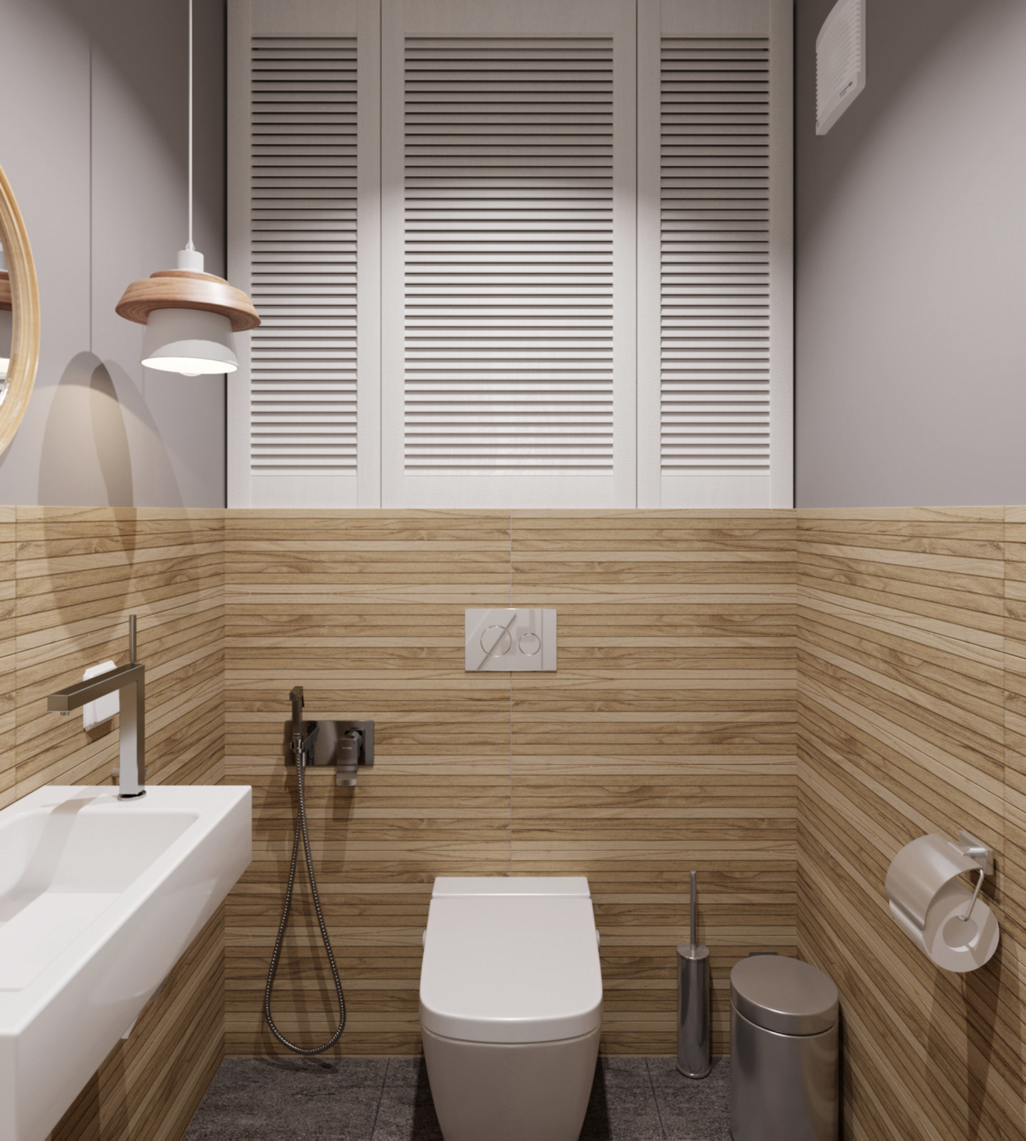 Дизайн раздельного санузла