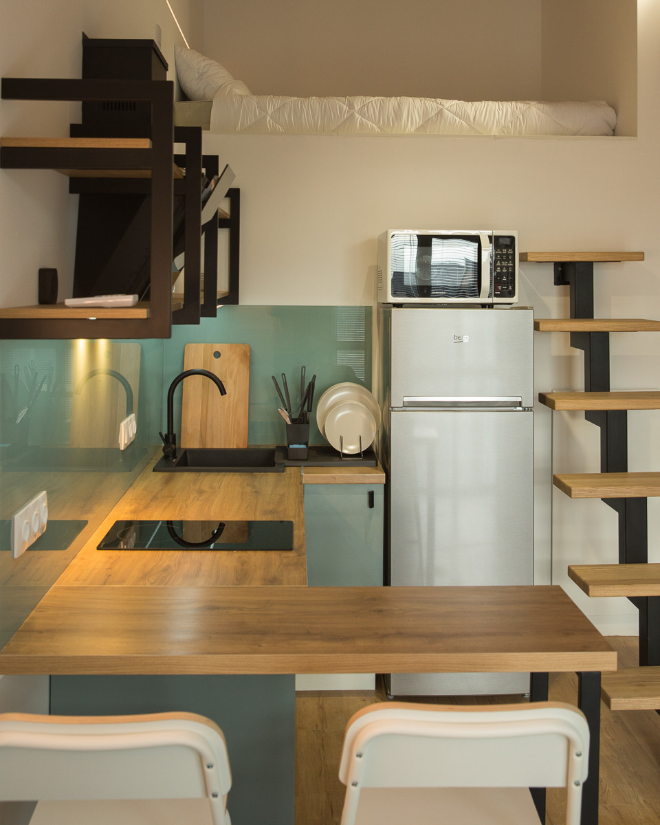 Build project. Smart flats for rent