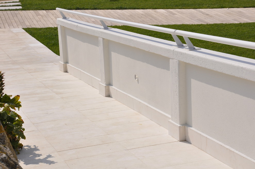 Ландшафтное освещение отеля