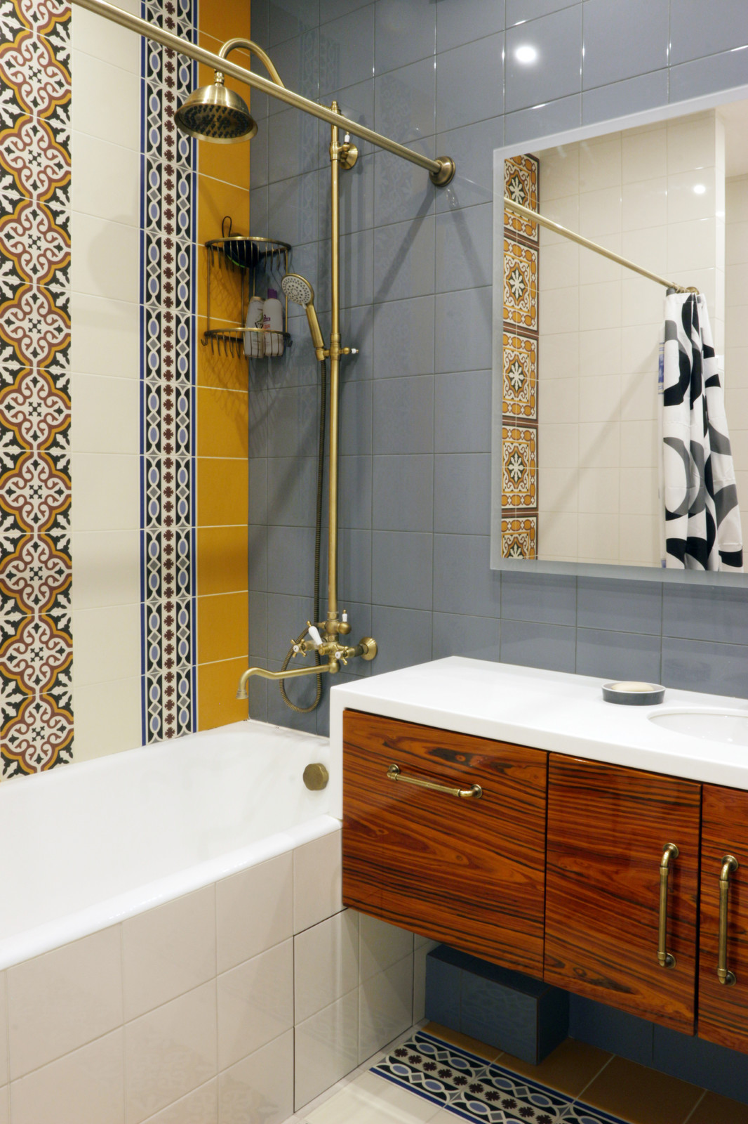 Эклектика на Мичуринском - ванная комната