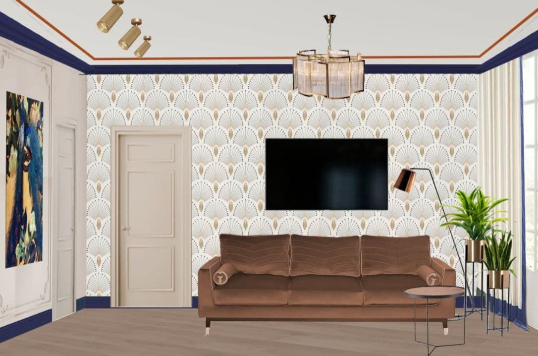 Загородный дом в английском стиле.