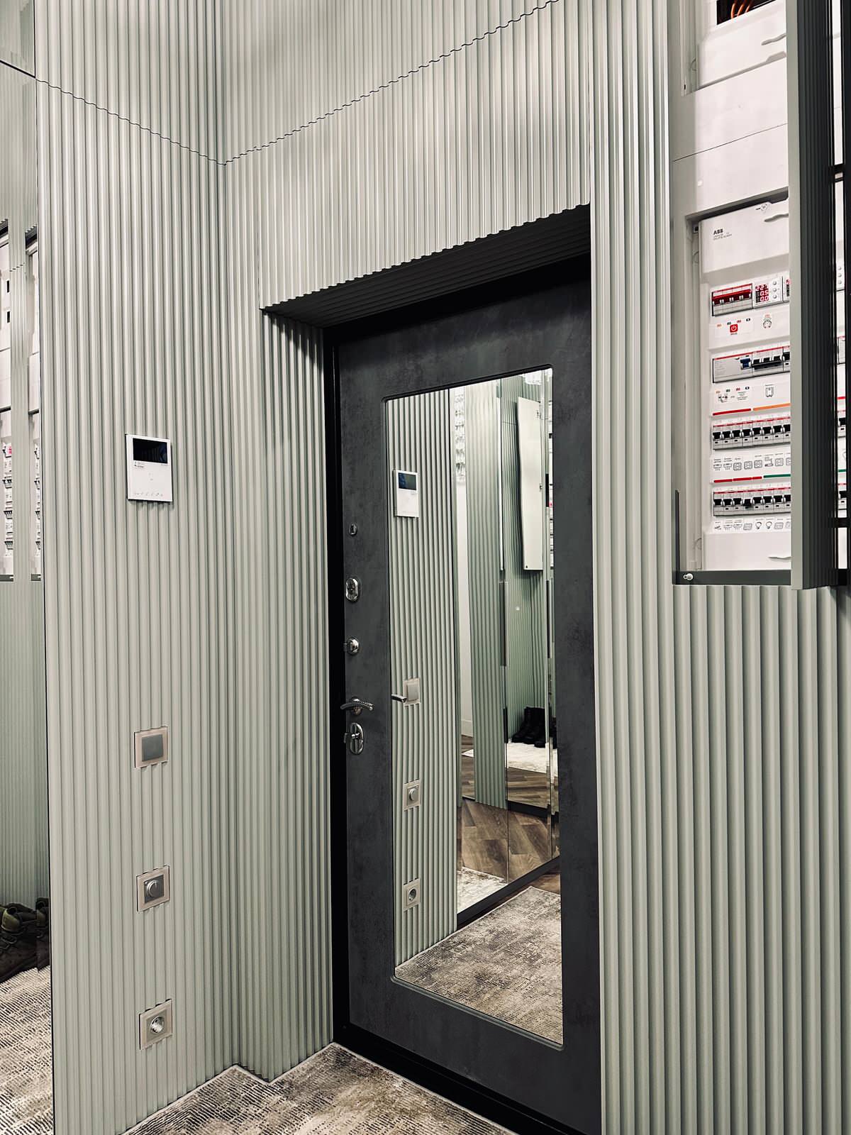 Стеновые панели из МДФ эмаль в коридор.