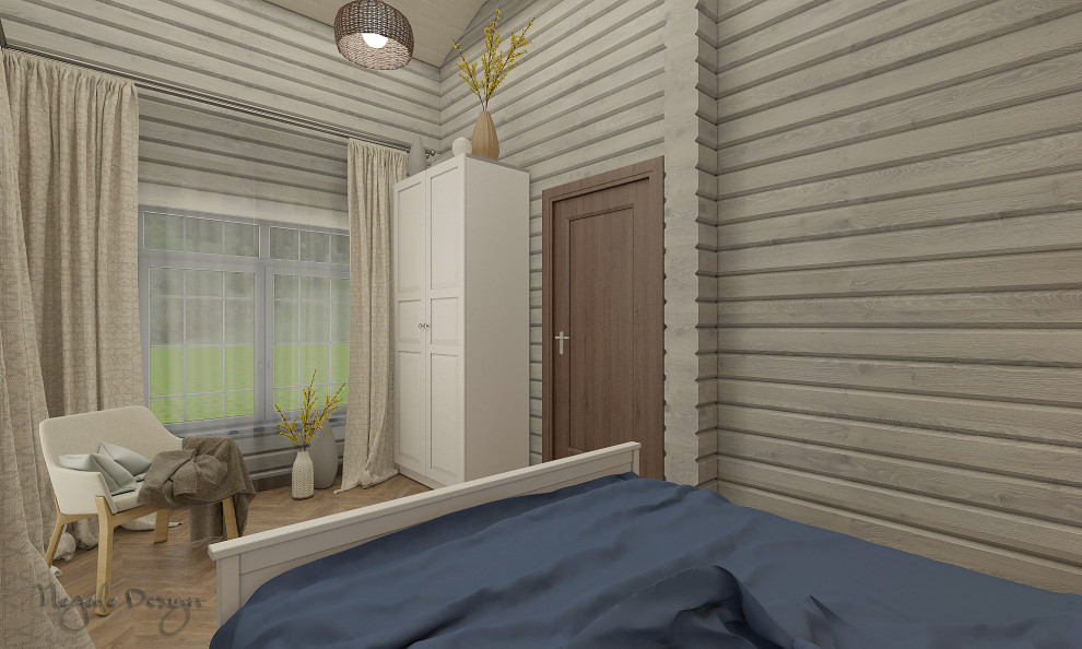 Баня из  клееного бруса в пос. Заповедник