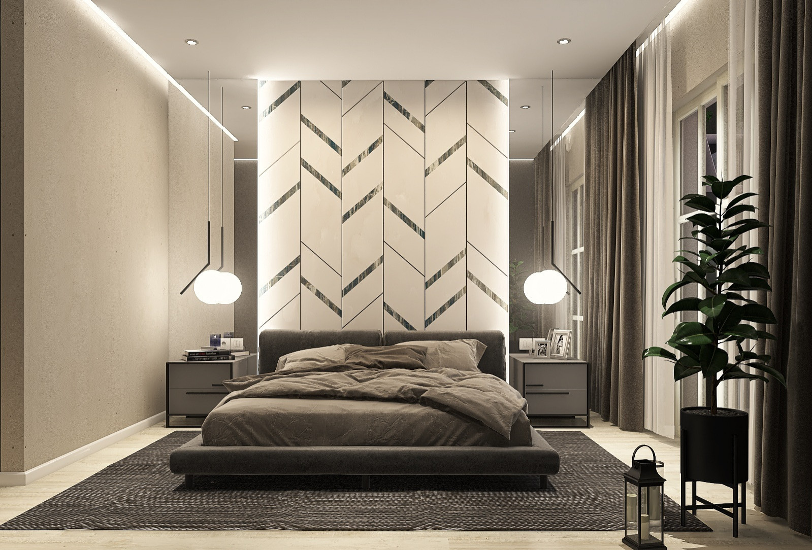 Трехкомнатная квартира в современном стиле