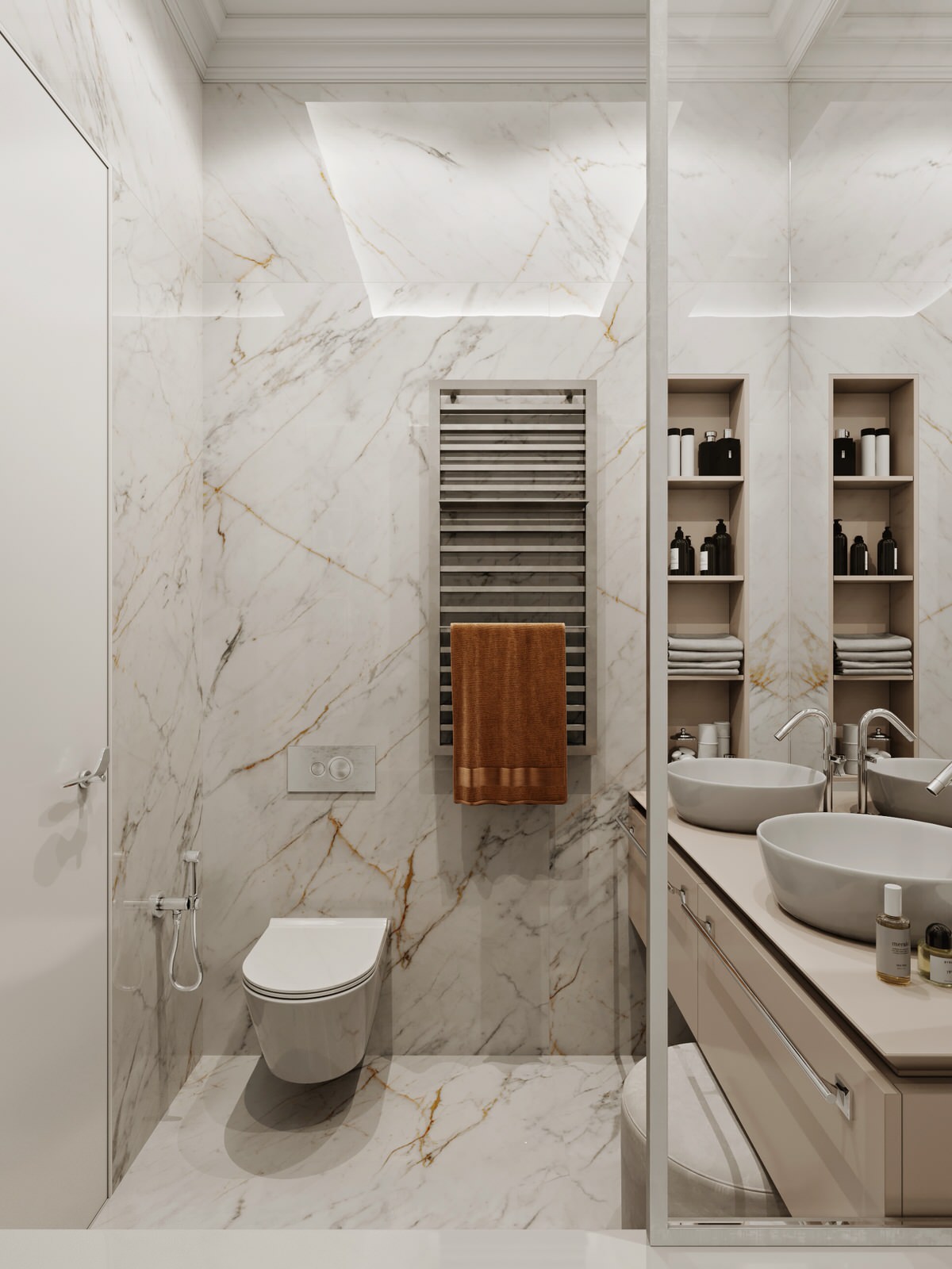 Интерьер квартиры в ЖК Символ 100м2