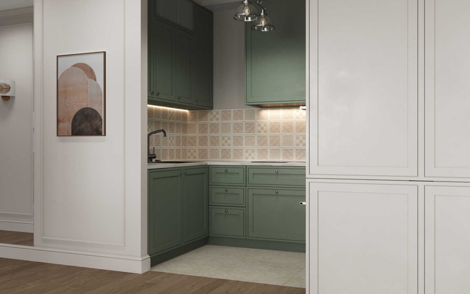 Современная классика ЖК Северный квартал 3к квартира