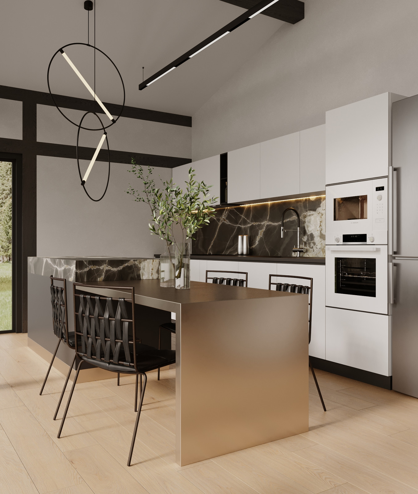 Кухня - гостиная