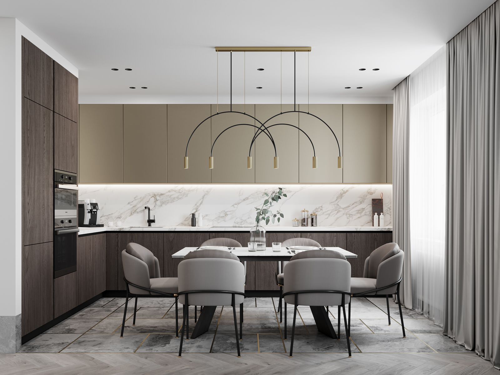 Дизайн трёхкомнатной квартиры на Смоленской улице | Санкт-Петербург | Россия |