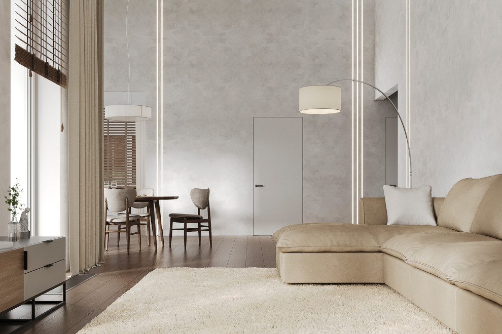 3d-визуализация гостиной