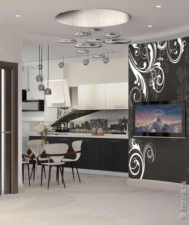 Дизайн-проект квартиры «Уютный хай-тек»