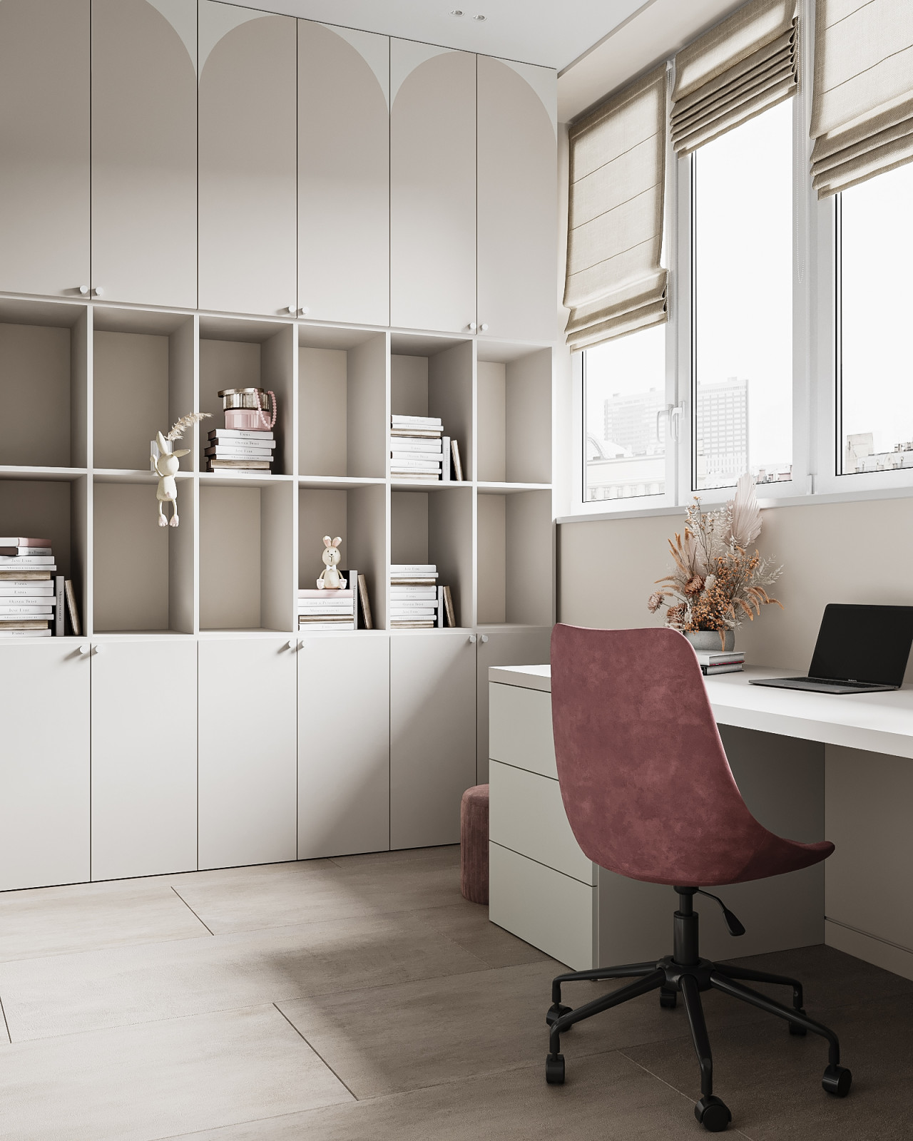 Дизайн интерьера квартиры в современном стиле на ул. Новаторов