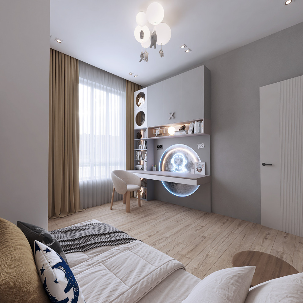 Современная эклектика: 3-комнатная квартира 93 м2