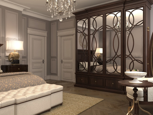 Interior design of Lux apartments of the Bariatinsky Palace