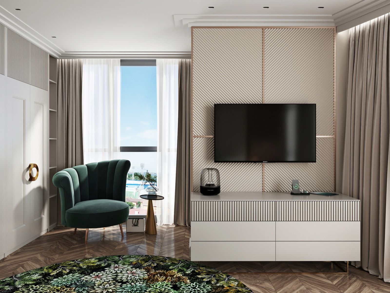 Дизайн проект квартиры "Современные тенденции"