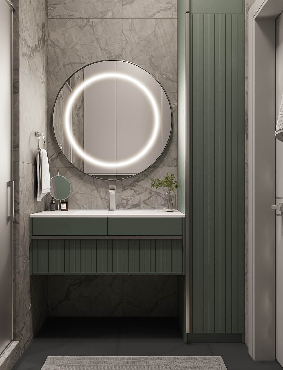 Дизайн ванной комнаты. Современный стиль